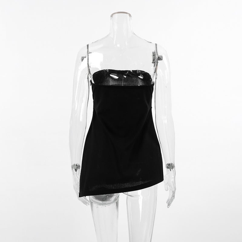 Slim-Fit Sleeveless Cotton Linen Top