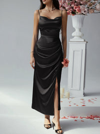 Solid Backless Bodycon Mini Dress