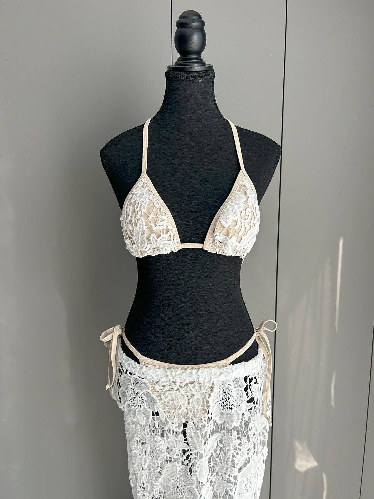 Three Piece Sets Bikini Sexy Bikini Lace Split Women Swimsuit Women