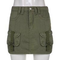 Chic Low-Waist Slim Fit Bodycon Skirt
