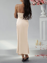 Solid Backless Bodycon Mini Dress