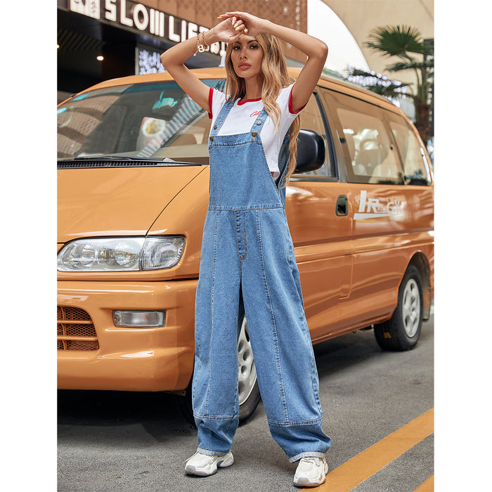Casual Denim Jumpsuit