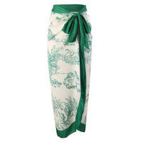 Green Gauze Skirt