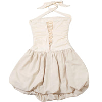 Waist-Slimming Sleeveless Mini Dress