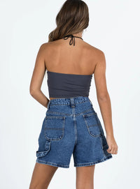 Summer Washed Denim Overalls