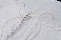 French Knit Lace Two-Piece Set