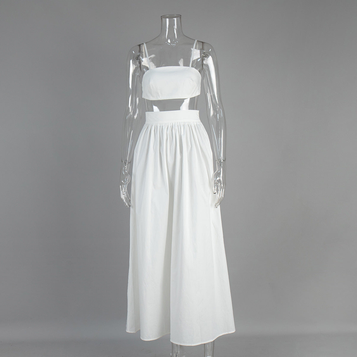 Cotton Suspender Lounge Dress