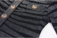 Spring Summer Women Sweater Classic High Quality Short Sleeve Jacket Knitwear