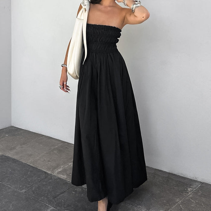 Elegant Sleeveless Tube Top for Summer