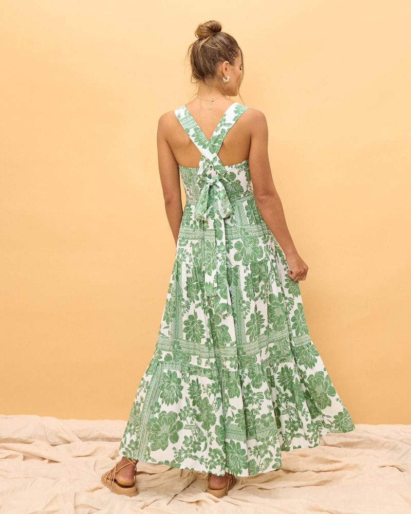 Summer Bohemian Vacation Beach Dress Loose Strap Dress