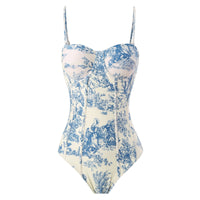 Blue Separate Swimsuit