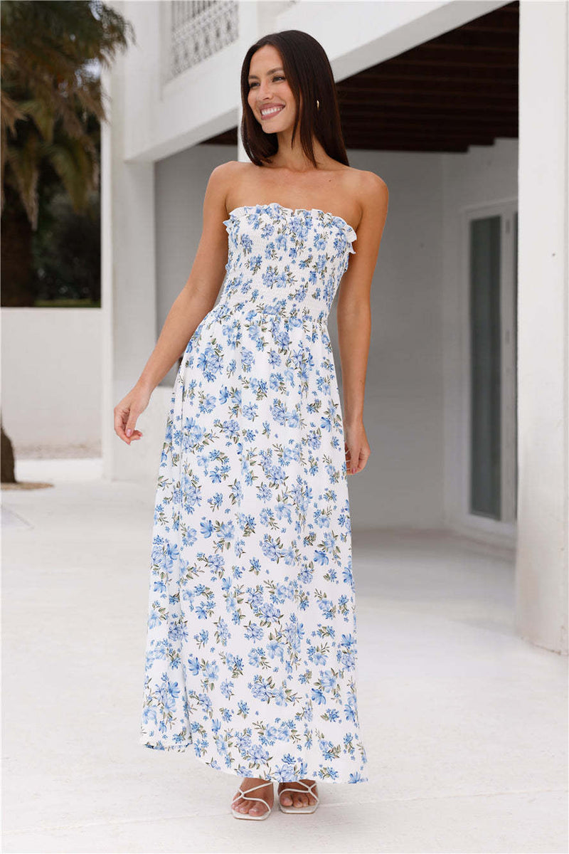 Stringy Slim Tube Top Dress