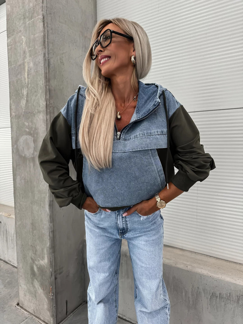 Loose Washed Denim Jacket