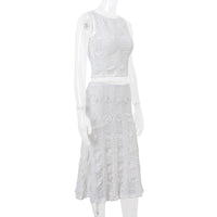 Casual Two-Piece Halter Top &amp; Pants Set