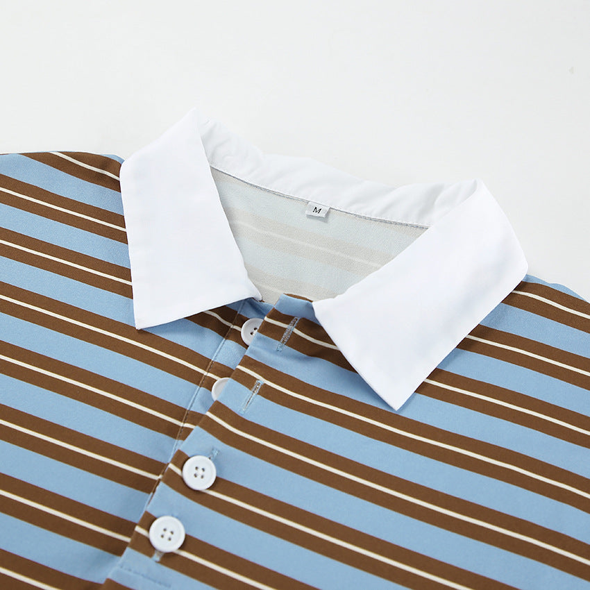 Cool Contrast Striped Top