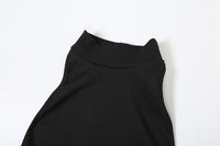 Loose Fit Backless Stitch Maxi Dress