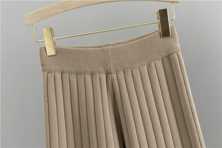 Slim Fit Knit 3-Piece Set