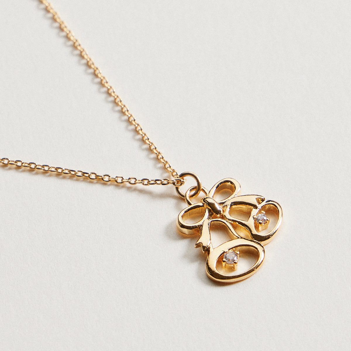 Gold Dipped Bell Pendant Necklace | Christmas Statement Necklace