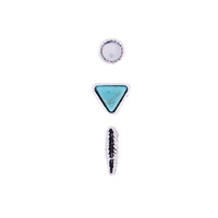 Western Style Post Earrings, Set of 3