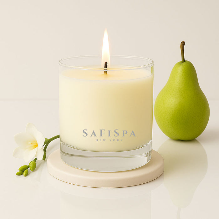 Luxury Soy Candle – Freesia & Pear