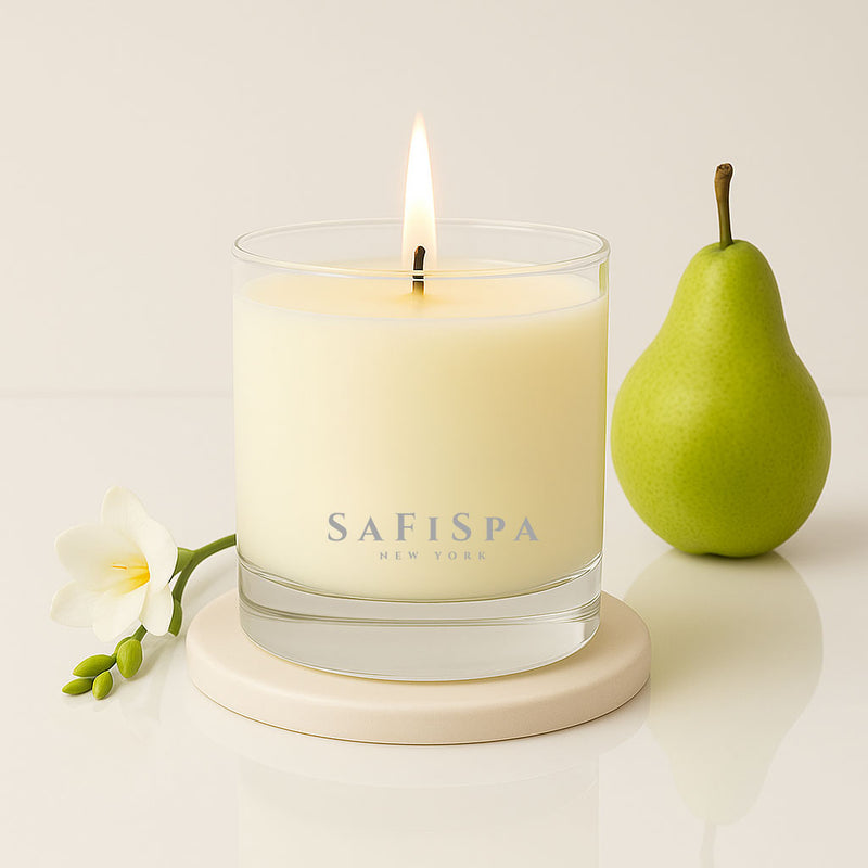 Luxury Soy Candle – Freesia & Pear