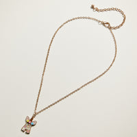 Kids Unicorn Initial Necklace | Personalized Letter Charm Necklace
