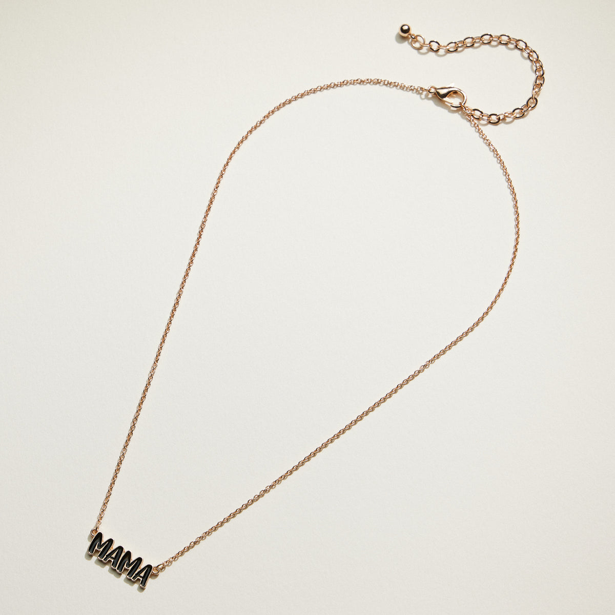 Enamel MAMA and MINI Word Necklace | Mama Mini Jewelry