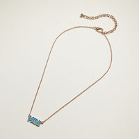 Enamel MAMA and MINI Word Necklace | Mama Mini Jewelry