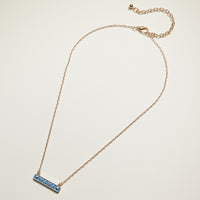 Mom & Mini Matching Enamel Bar Necklace Set, Gold Tone (2-Piece Set)