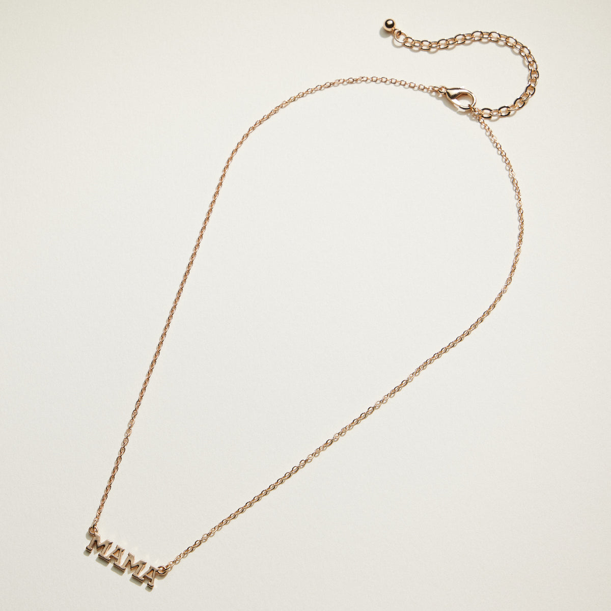Enamel Mama and Babe Bar Necklace Set | Mama Mini Jewelry