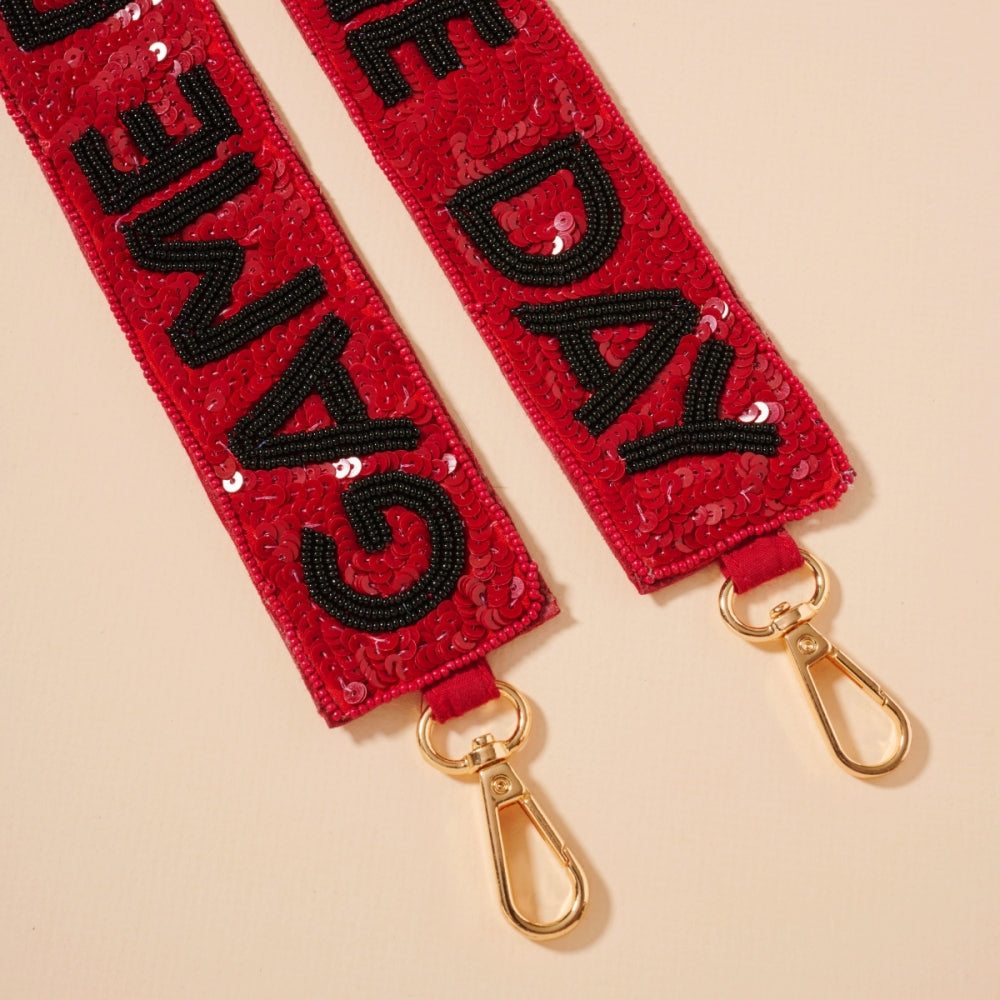 Beaded Game Day Bag Strap | Game Day Essentials