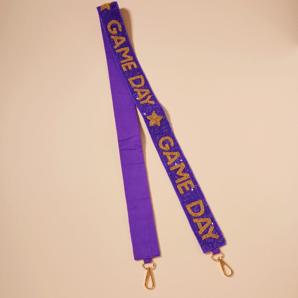 Beaded Game Day Bag Strap | Game Day Essentials