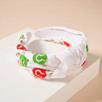 Multi Color Seed Beaded Headband