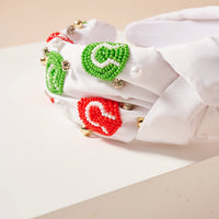 Multi Color Seed Beaded Headband