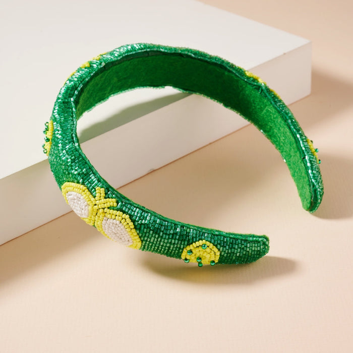 Tennis Seed Bead Headband