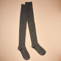 Basic Solid Over The Knee Socks