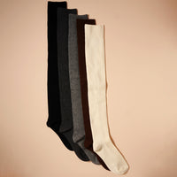 Basic Solid Over The Knee Socks