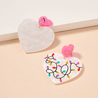 Christmas Lights Dangling Earrings