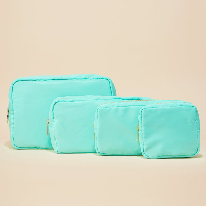 Traveler Nylon Cosmetic Pouch Set