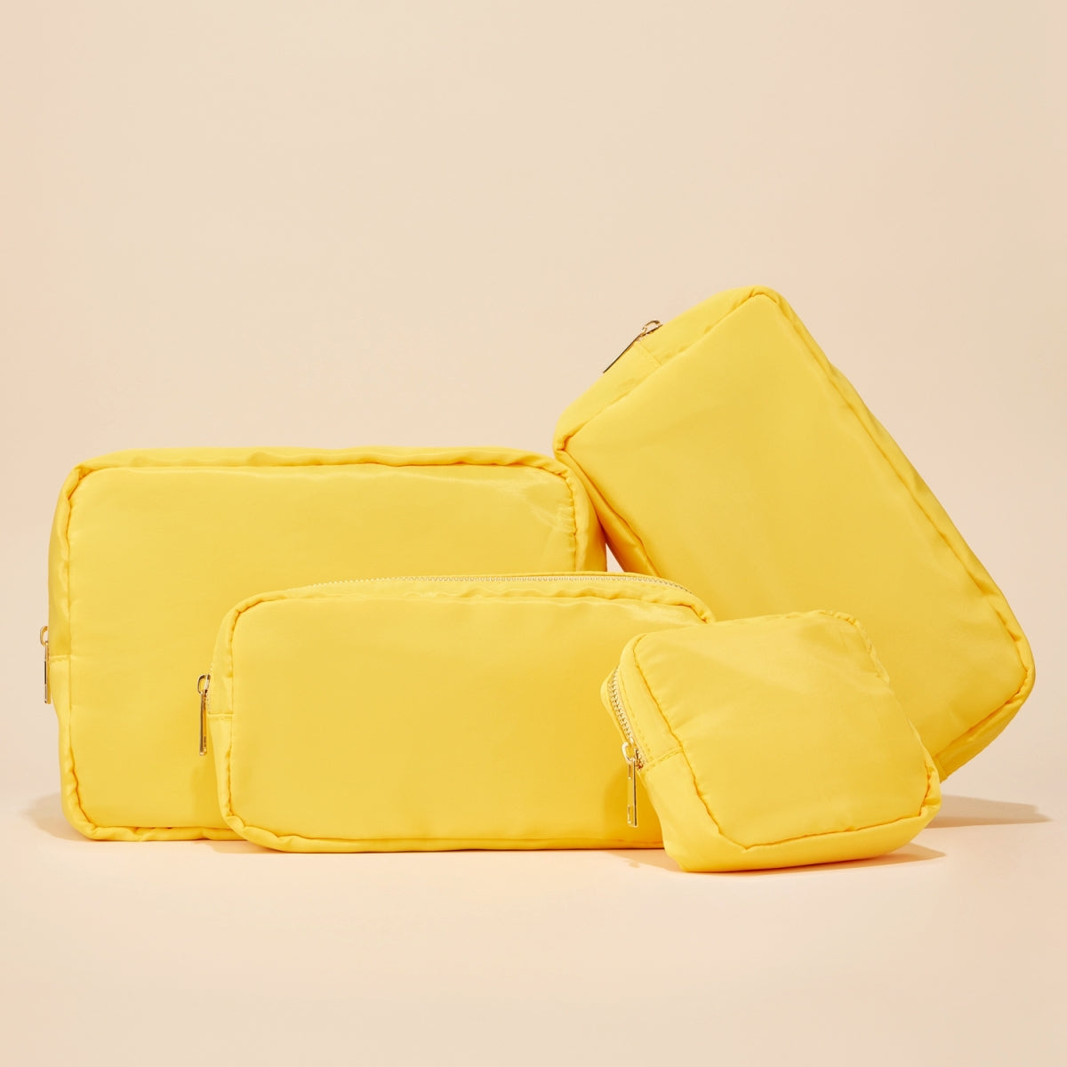 Traveler Nylon Cosmetic Pouch Set