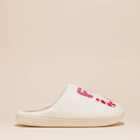 ‘FALALALA’ Tree Fuzzy Home Slippers