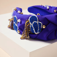 Tassels Seed Bead & Pearls Headband