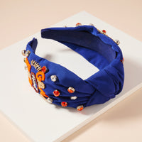 Game Day Seed Bead Headband