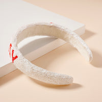 Game Day Seed Beaded Headband