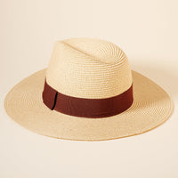 Straw Fedora Hat