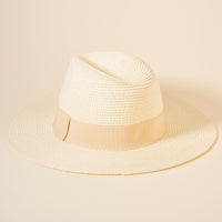 Straw Fedora Hat