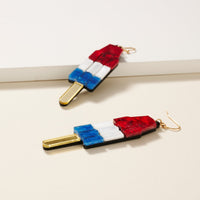 USA Ice Cream Resin Earrings