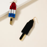 USA Ice Cream Resin Earrings