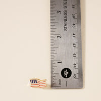 USA Flag Stud Earrings