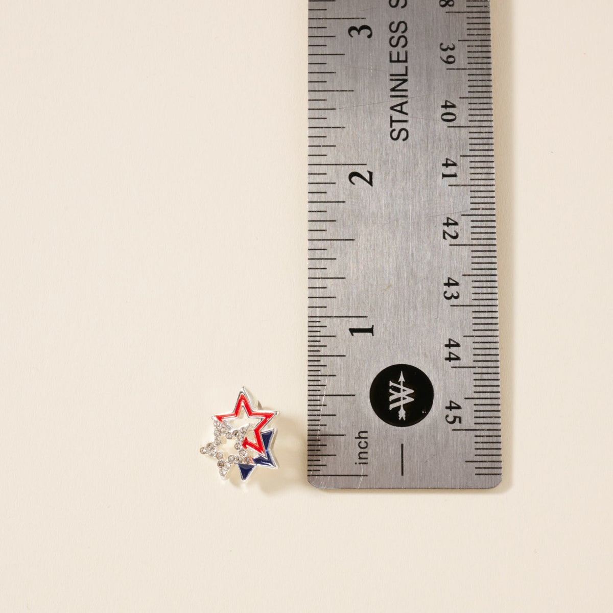 USA Stars Stud Earrings